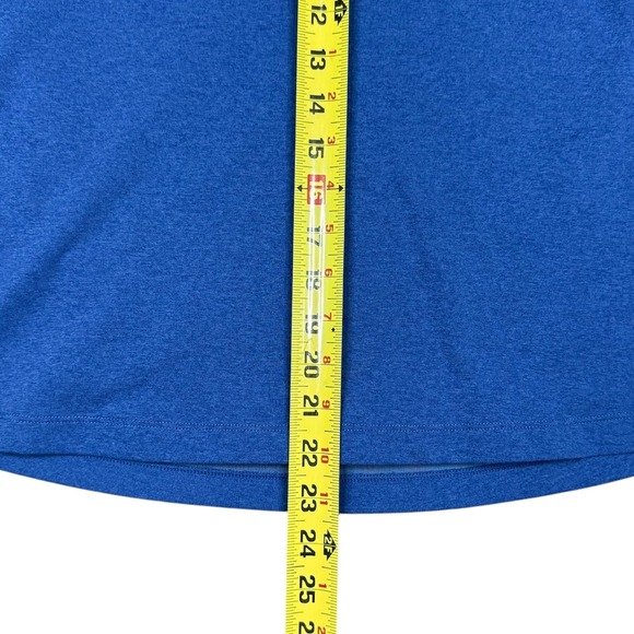 Twillory Henley Shirt Medium Blue Athletic Athleisure Performance Preppy Casual - Picture 6 of 6